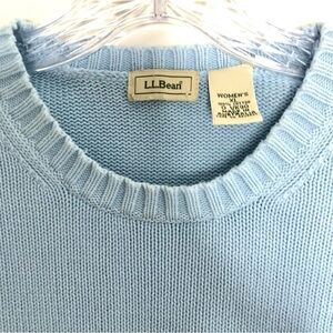 Vintage LL BEAN Women's Cotton Short sleeve Sweater